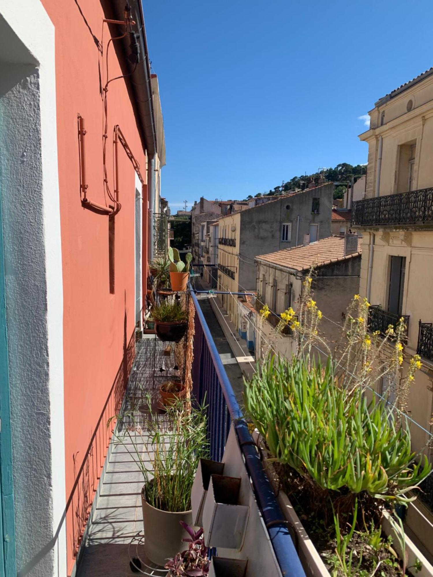 Appart Central A Sete Avec Balcon Eksteriør billede